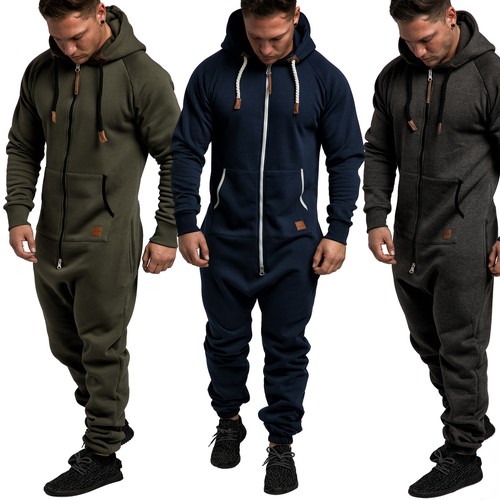 Herren overall jumpsuit onesie - herren,