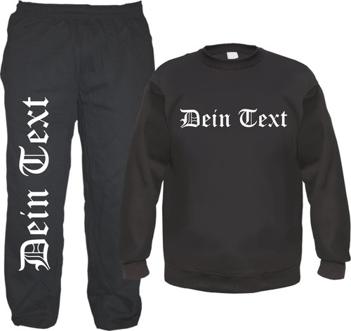 Individueller jogginganzug - individueller,