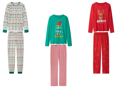 Damen weihnachtspyjama - damen,