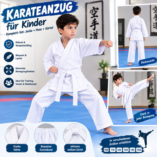 Karateanzug kinder karate - karateanzug,